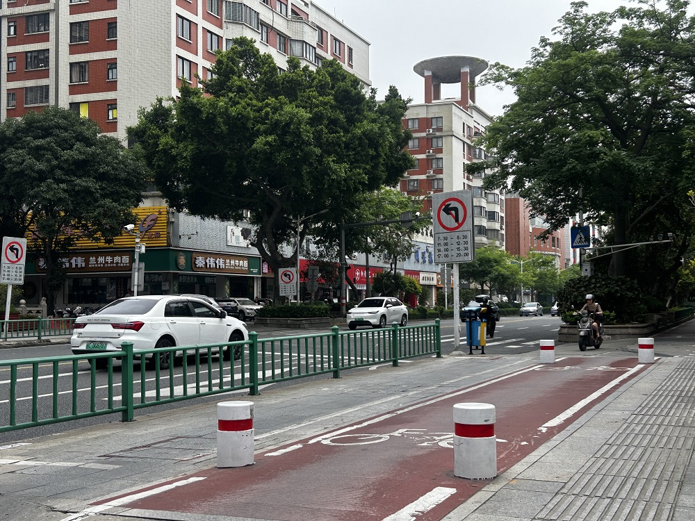 【民声直通车】追踪｜泉州市政排查市区主干道止车石 间距小于0.9米均整改