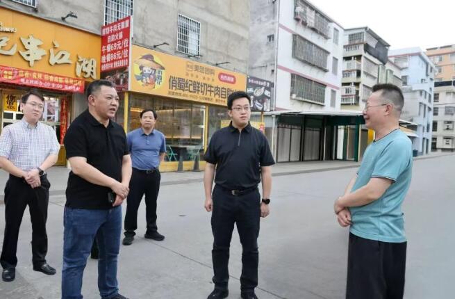 长泰区委书记到长泰经济开发区蹲点调研