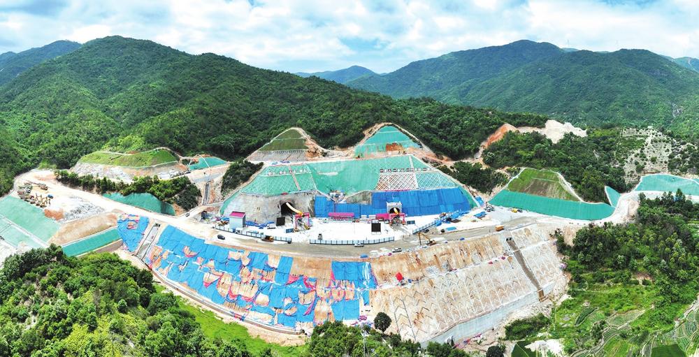 南安抽水蓄能电站建设稳步推进