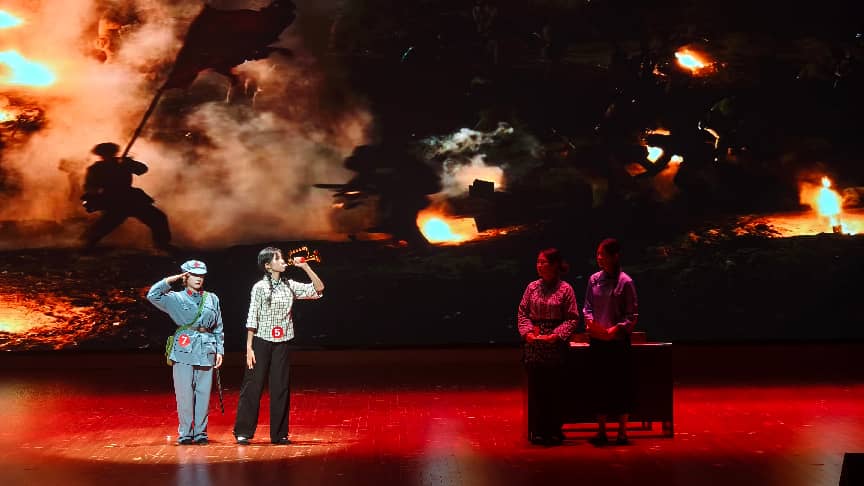大手牵小手，同台演大戏——闽南师大教育戏剧专场上演大中小学协同育人新课堂