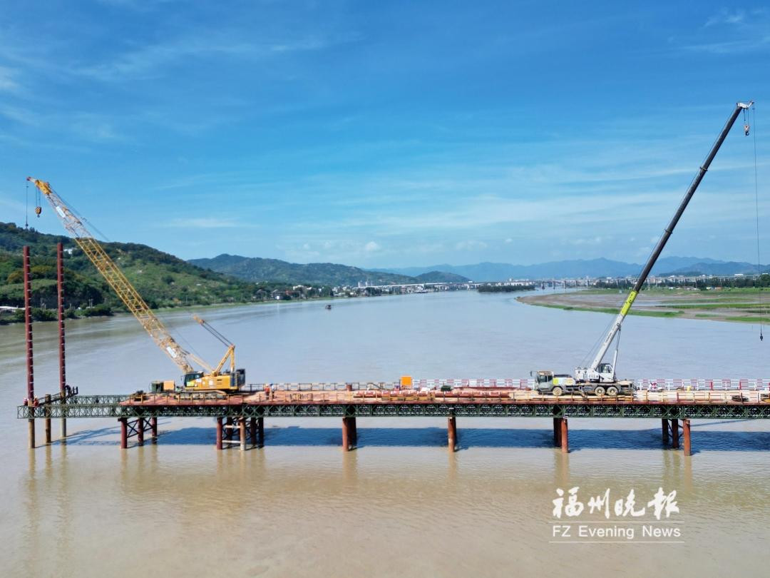 福州将添一座跨海大桥 敖江口特大桥明年完工