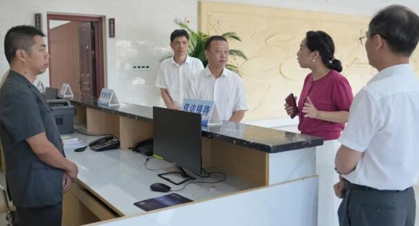 南靖县领导调研群众诉求办理化解工作