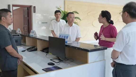 南靖县领导调研群众诉求办理化解工作