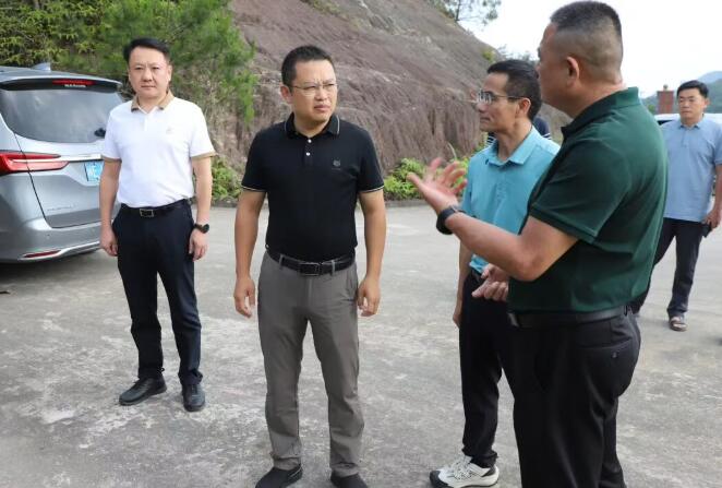 漳浦县县长督导防汛备汛及水利工程项目工作