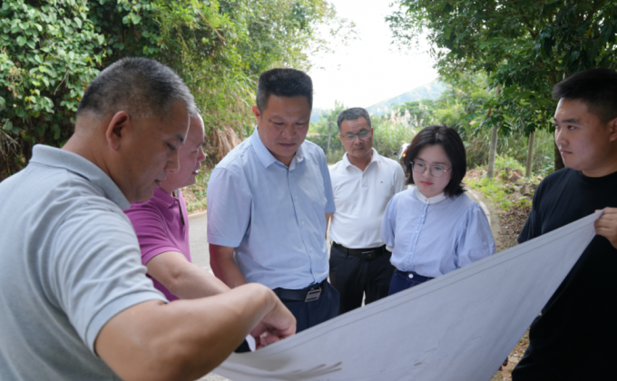 诏安县政府主要领导到红星乡调研并检查防汛备汛工作