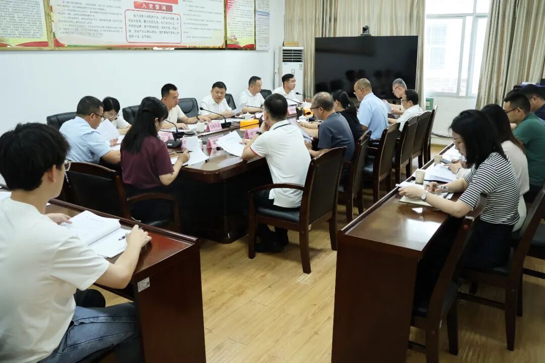 洛江区领导主持召开洛阳桥项目工作专班调度会议