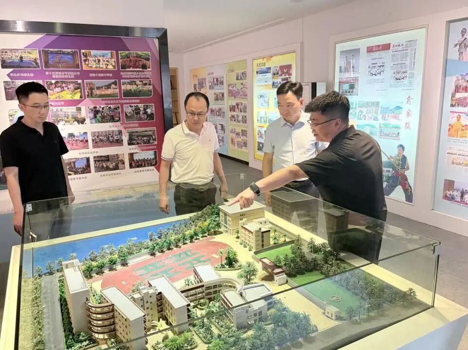 泉州市委文明办调研组来洛调研指导城乡学校少年宫提质建设工作