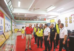 跨越海峡叙乡情 台湾彰化黄氏宗亲回仑后谒祖   