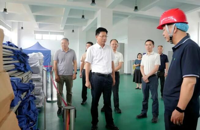 云霄县委书记调研防汛备汛工作