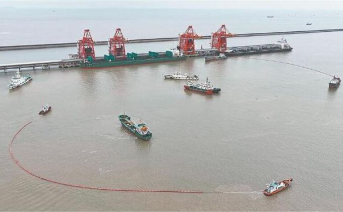 2026年闽浙交界水域船舶溢油应急联合演练举办
