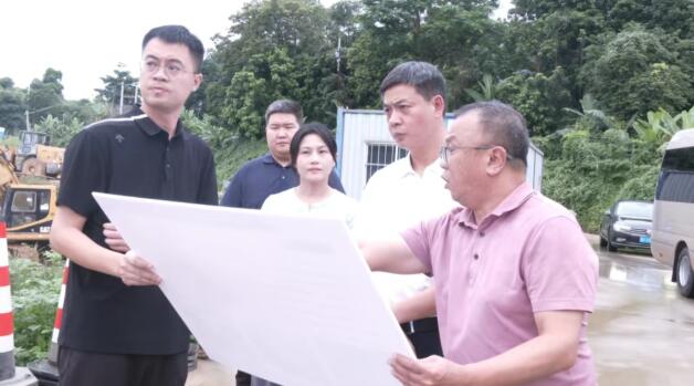 芗城区区长带队检查防汛备汛工作并督导推进乡镇交接断面水质提升