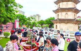 晋江端午民俗“火”上央视