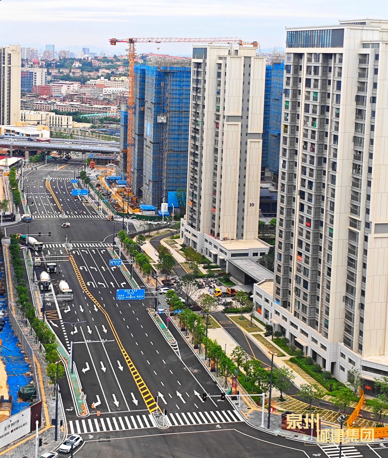 泉州东海后埔片区路网全面成型