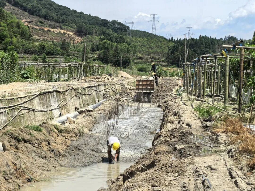 华安：修堤固岸保汛期 河道整治美村居
