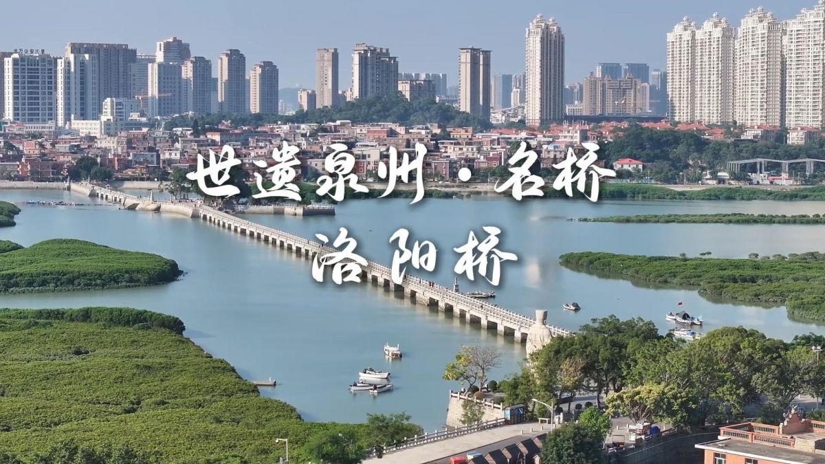 世遗泉州丨名桥·洛阳桥：见证烟火商贸 尽展千年海丝风华（视频）
