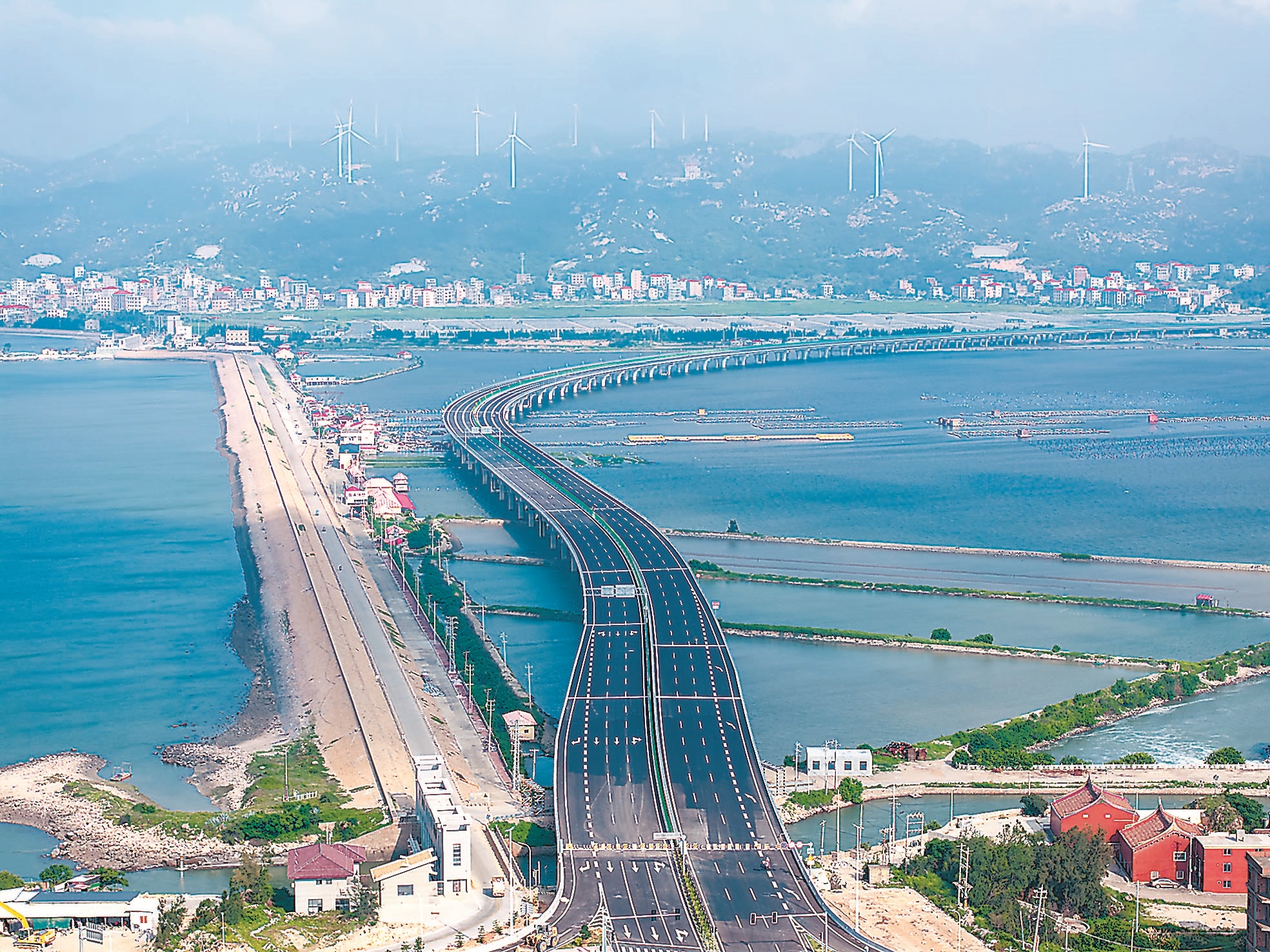 国道G228线莆田后海海堤段通车