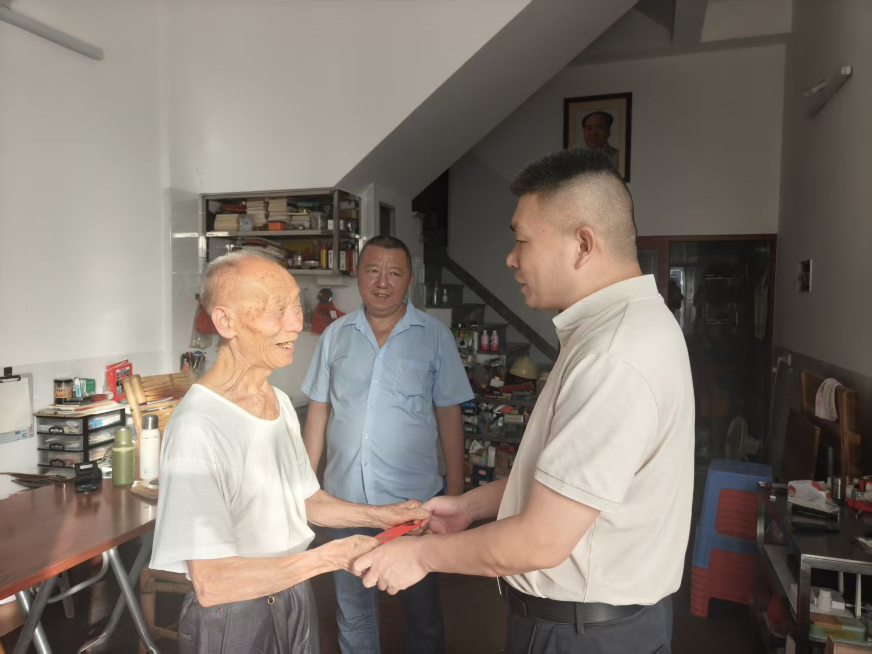 诏安官陂：七一走访送温暖 关爱帮扶显真情