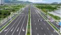 福清东部新城两条新建道路通车