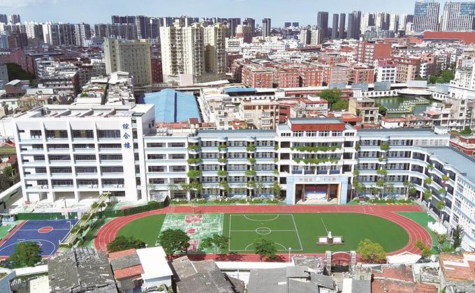 石狮新湖中心小学扩建综合楼竣工交付