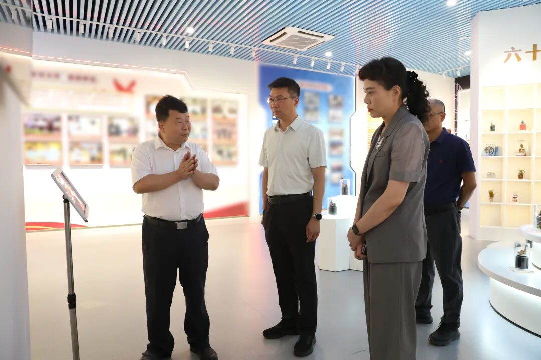 刘兆民李琳调研重点企业、在建重点项目
