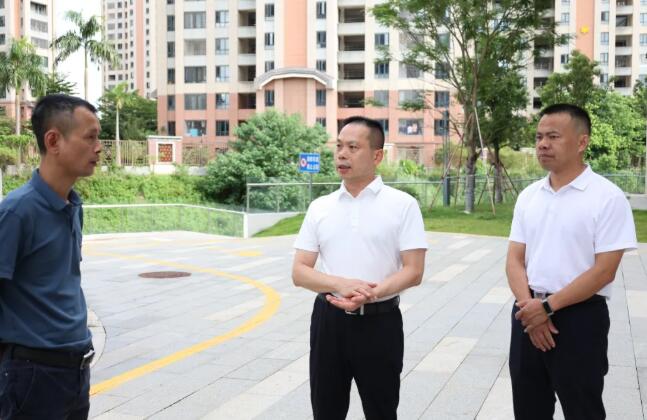 漳州高新区领导调研产业载体项目