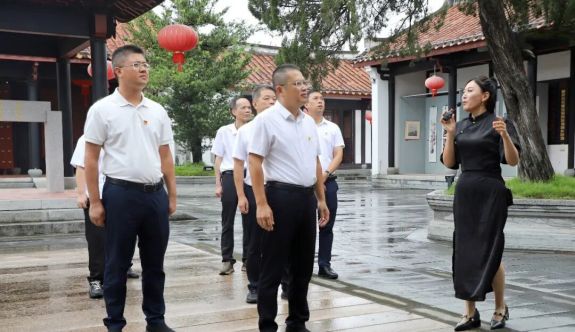 尋訪千年古衙 淬煉清廉初心｜漳浦縣委書記參加所在黨支部主題黨日活動