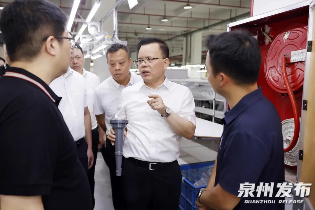 泉州市领导到石狮督导推进安全生产隐患大排查大整治