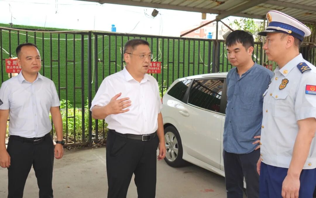 更好统筹发展和安全丨漳州台商区党工委书记带队调研安全生产工作