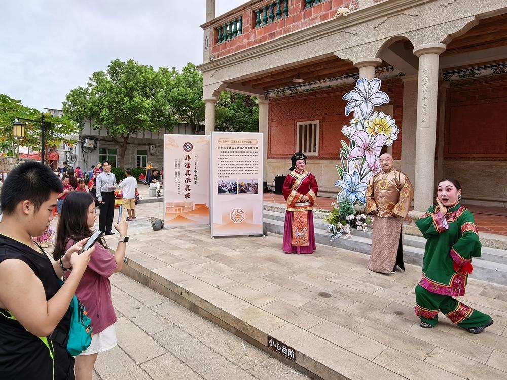 非遗快闪点亮永宁古卫城