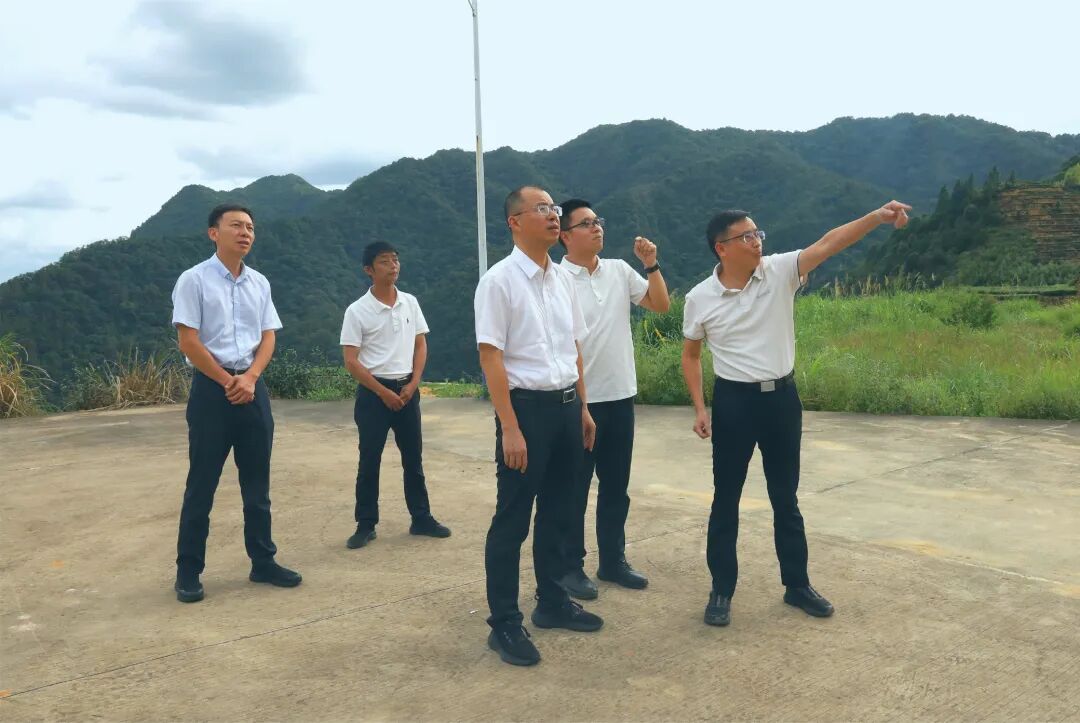 陈清拥到祥华乡、长卿镇调研乡村振兴、防汛备汛、经济社会发展等重点工作