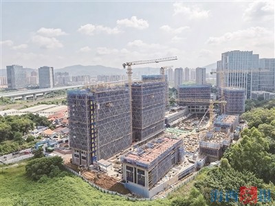 溪西数智公寓建设提速 10栋主体建筑预计今年10月可实现全面封顶