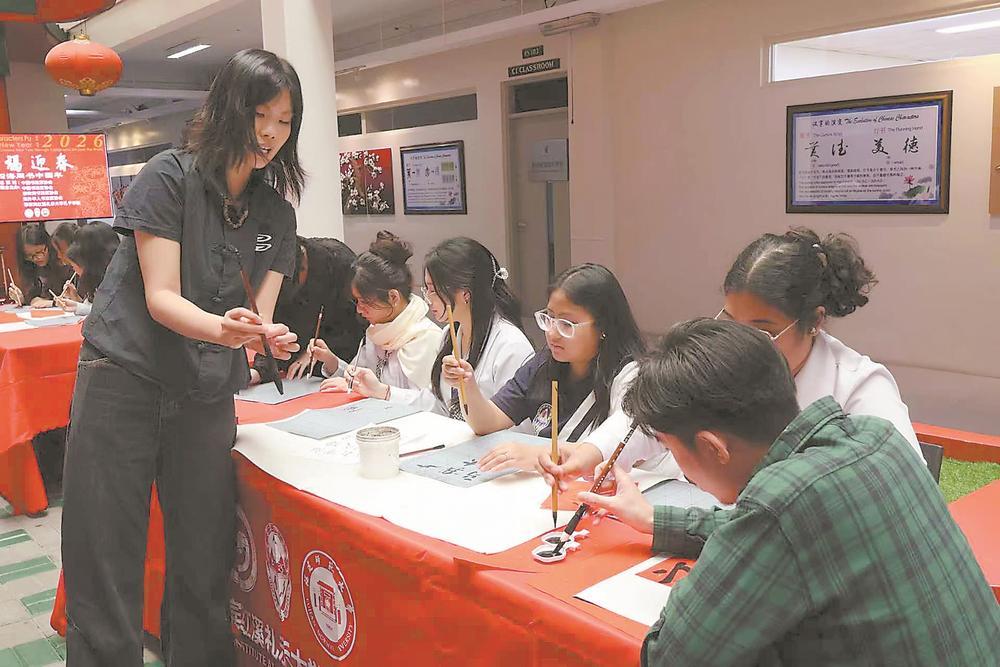 在国外“种中文”的年轻人