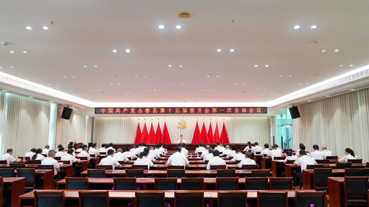 永春选举产生新一届县委领导班子！郭宁当选县委书记，许颖颖、徐悦当选县委副书记！