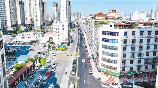 莆田市区龙德井片区路网改造完工通车