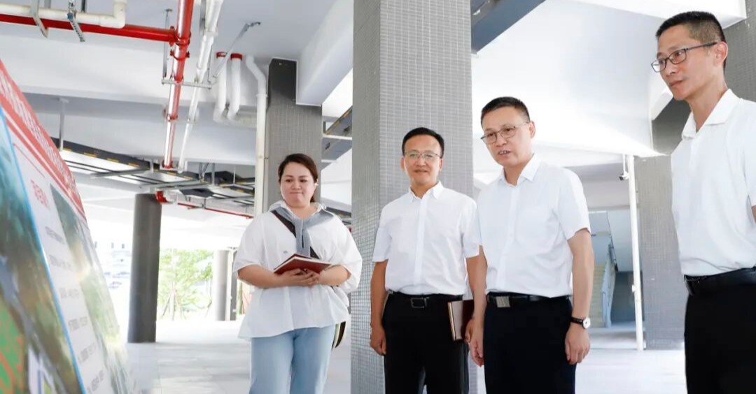 丰泽区委主要领导调研园区建设运营、片区更新及安全检查工作