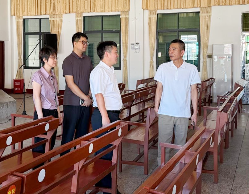 洛江区领导带队督导宗教领域安全隐患大排查大整治工作