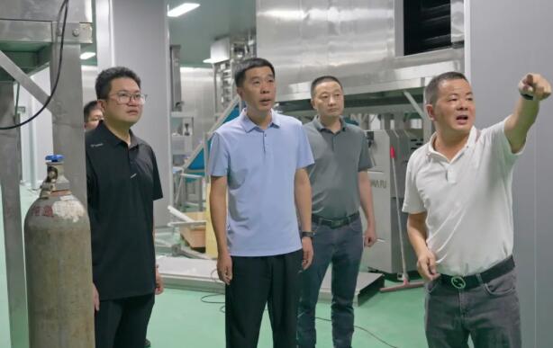 南靖县领导调研企业增资扩产和新增新上工作