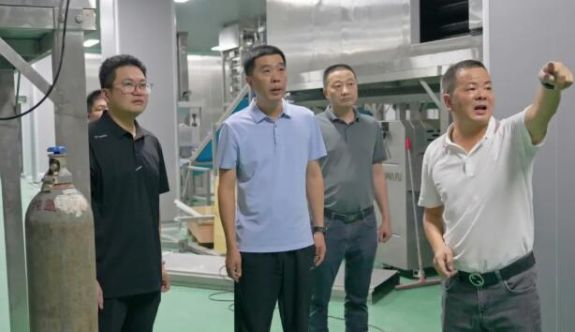 南靖县领导调研企业增资扩产和新增新上工作