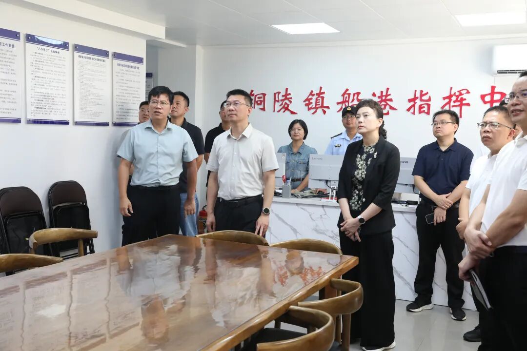 刘兆民李琳赴铜陵镇调研社会工作
