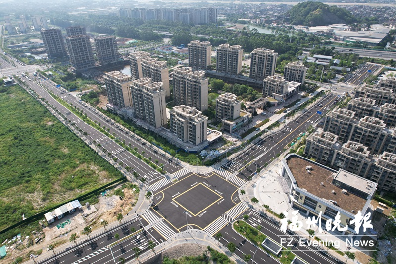 福州帝封江片区8条道路通车