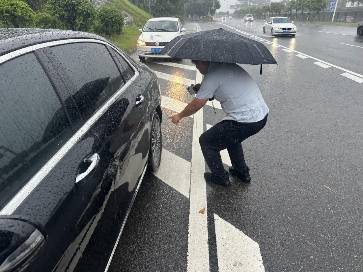 人保财险泉州市分公司：风雨无阻查勘路