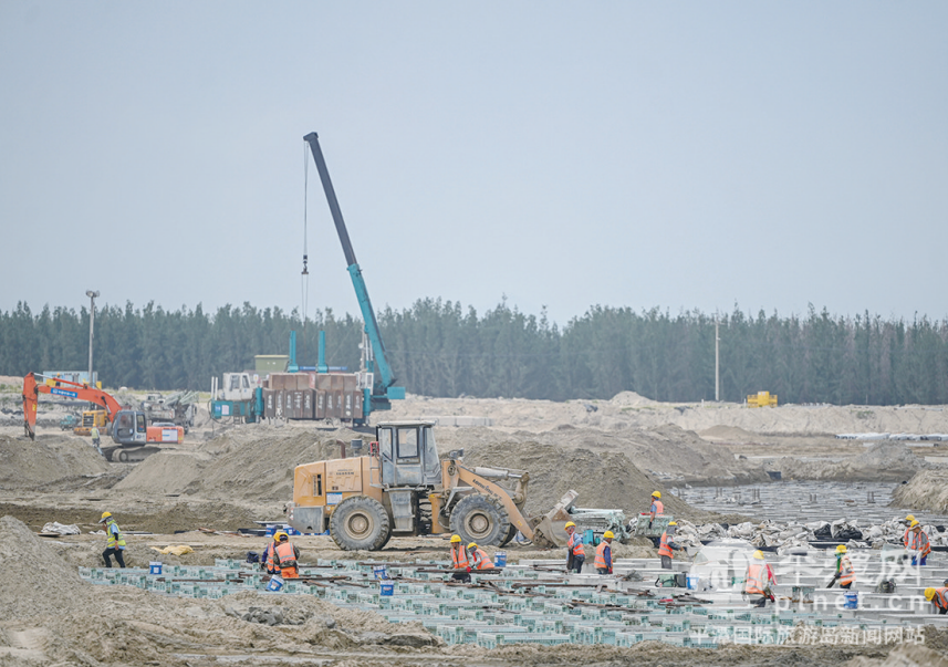 平潭国际赛车场建设进入赛道施工阶段