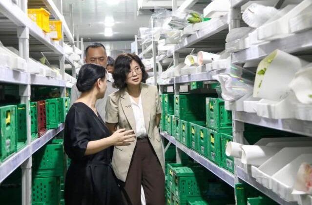 芗城区领导专题调研商贸产业发展情况
