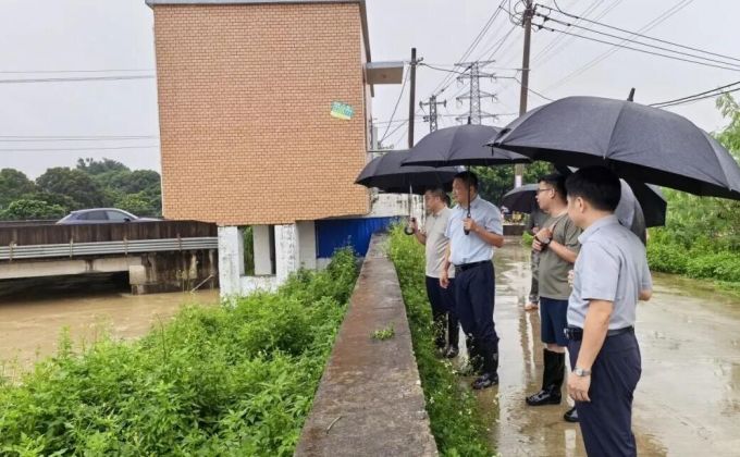 诏安县领导现场督导推进防汛防台风和抢险救灾工作