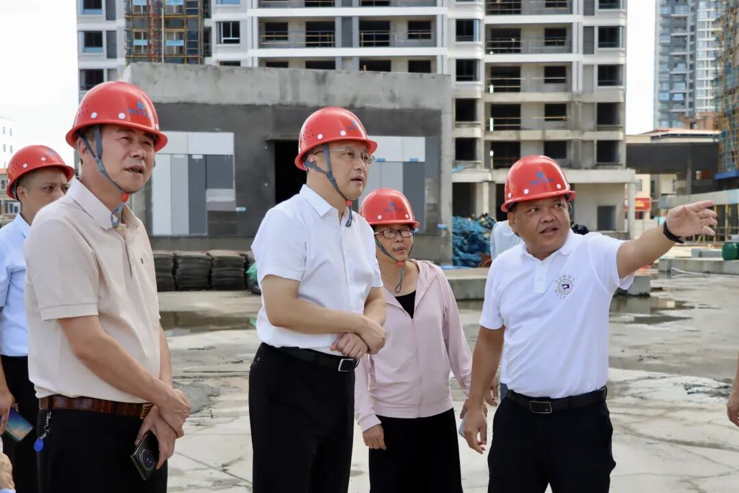 泉州台商区管委会主要领导带队开展防汛检查工作