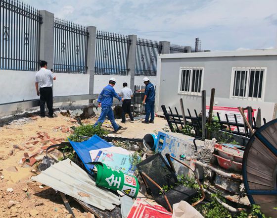 人保财险福建漳州古雷营销服务部：抢险救灾党员突击队冲锋在前