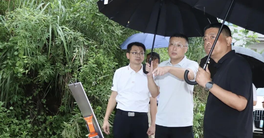泉州台商区管委会主要领导带队检查防暴雨防台风工作