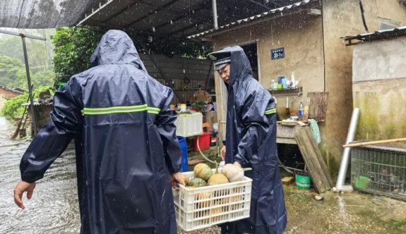 防御强降雨和台风“沙德尔”，云霄在行动。ㄒ唬