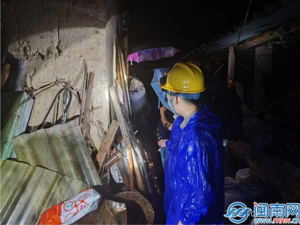 南靖县书洋镇：全力做好台风登陆期间群众转移安置工作