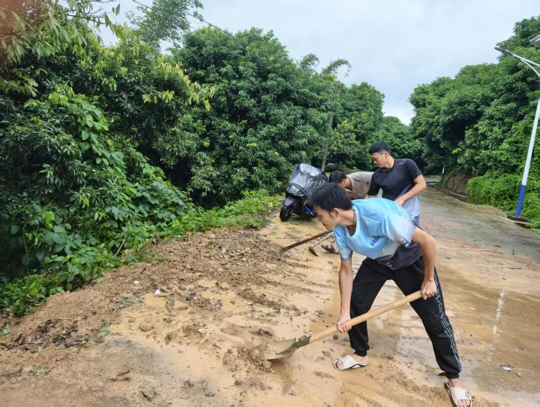 防御强降雨和台风“沙德尔”，云霄在行动！（四）